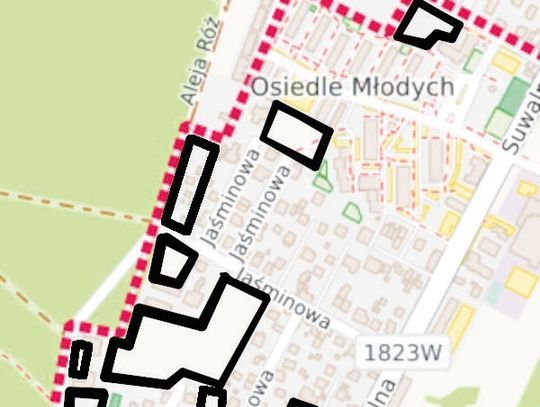 LEGIONOWO. Bloki przy alei Róż?