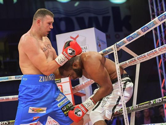LEGIONOWO BOXING NIGHT. Krzysztof Zimnoch posadził weterana