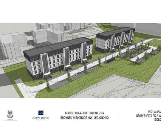 LEGIONOWO. Dwa nowe 5-piętrowe bloki na Piaskach zbuduje... wojsko!