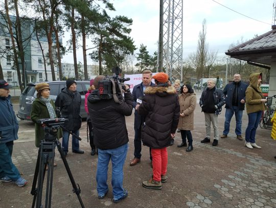 LEGIONOWO. Gdzie ma powstać tunel? Protest mieszkańców przy ul. Roi