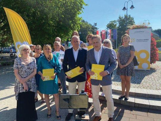 LEGIONOWO. Inauguracja kampanii wyborczej „Trzeciej Drogi” - Kiełbasiński startuje na posła