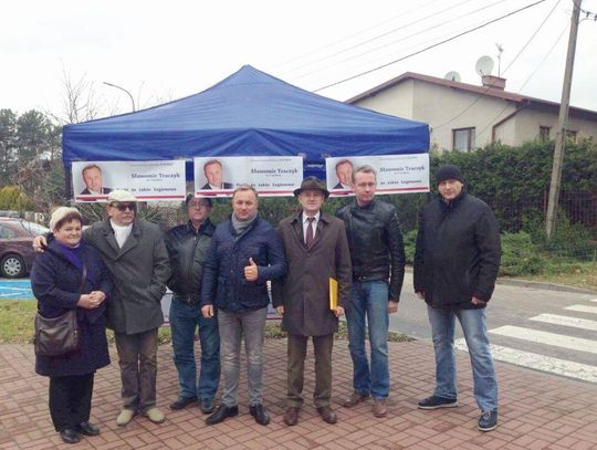 LEGIONOWO. Kandydat Sławomir Traczyk