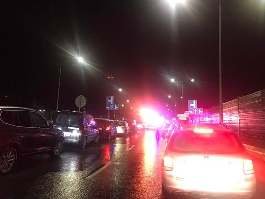 LEGIONOWO. Karambol pod CSP, lądował śmigłowiec