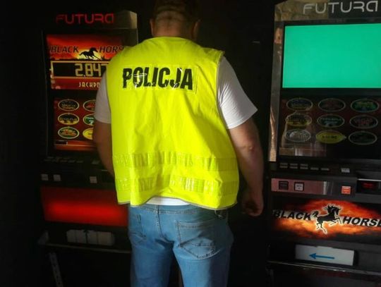 LEGIONOWO. Kolejne automaty zarekwirowane