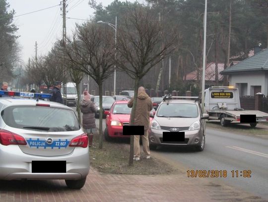 LEGIONOWO. Kolizja przy Al. Legionów
