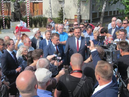 LEGIONOWO. Konferencja ministra Obrony Narodowej Mariusza Błaszczaka