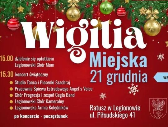 Jakie atrakcje zaplanowano na Wigilię Miejską i Sylwester w Parku Zdrowia?