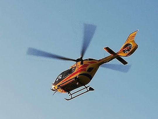 LEGIONOWO. Lądowanie śmigłowca przy Arenie [Aktualizacja]