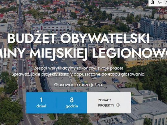 LEGIONOWO. Legionowski budżet obywatelski po raz trzeci