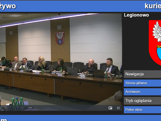 LEGIONOWO. LVI sesja Rady Miasta Legionowo [LINK DO TRANSMISJI]