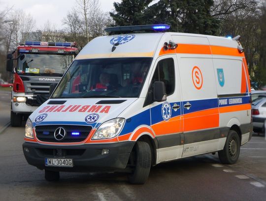 LEGIONOWO. Mini karambol przy CSP