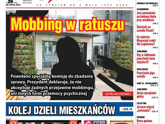 LEGIONOWO. Mobbing w ratuszu?