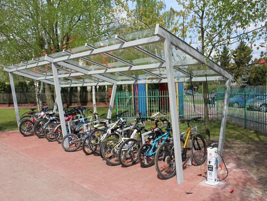 LEGIONOWO. Nowe parkingi rowerowe