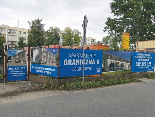 LEGIONOWO. Nowy blok i apartamenty przy ul. Granicznej?