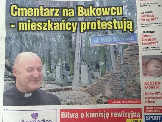 LEGIONOWO. Nowy cmentarz  przy ul. Strużańskiej?