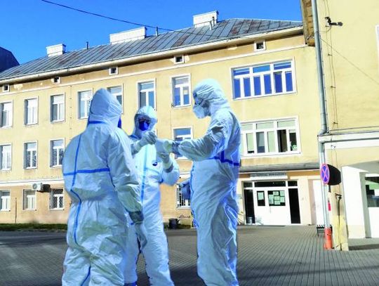 LEGIONOWO/NOWY DWÓR MAZ. Covidowy szpital w Nowym Dworze Maz.