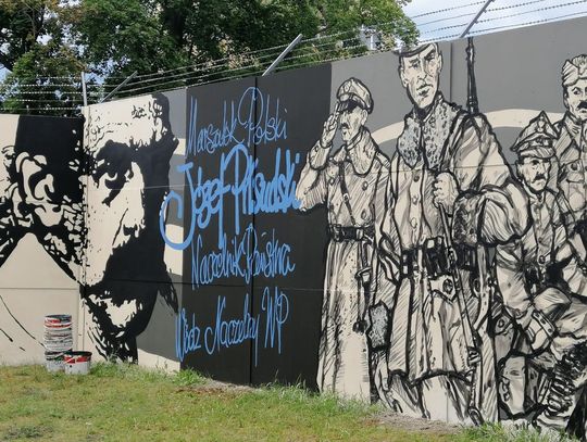 LEGIONOWO. Odsłonięcie Muralu dla bohaterów Bitwy Warszawskiej 1920 r.