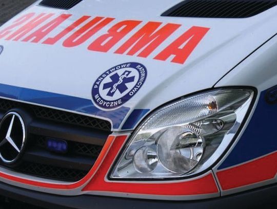 LEGIONOWO. Odzyskał siły i wyszedł z karetki do domu!