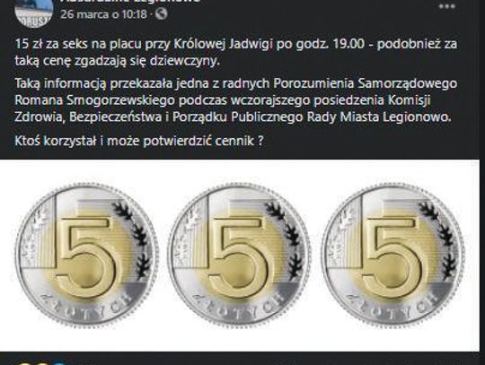 LEGIONOWO. Orgie między blokami?