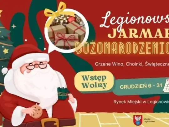 LEGIONOWO. Otwarcie Jarmarku Bozonarodzeniowego – przesunięte!!!