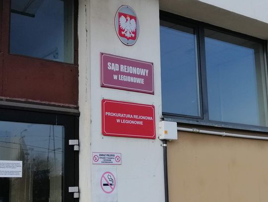LEGIONOWO. Poszukiwany wpadł przebywając w Sądzie