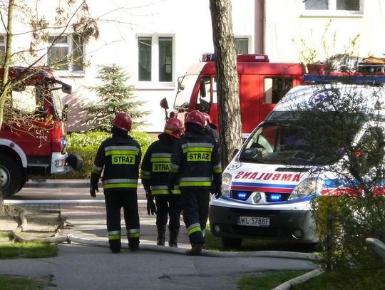 LEGIONOWO. Pożar przy Broniewskiego