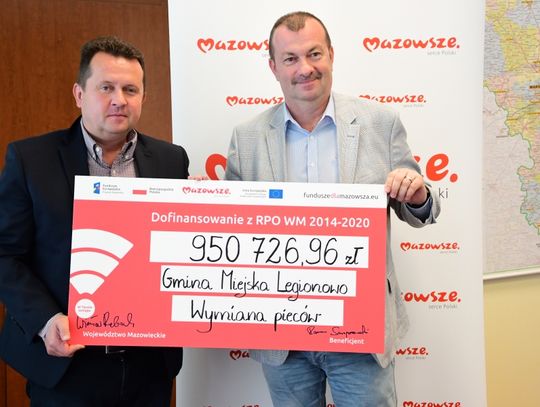 LEGIONOWO. Prawie milion na wymianę pieców i termomodernizację