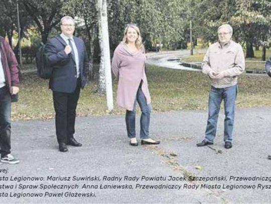 LEGIONOWO. Prezydencki desant na osiedle Piaski
