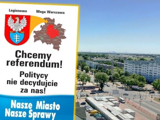 LEGIONOWO. Referendum w sprawie przyłączenia Legionowa do Warszawy