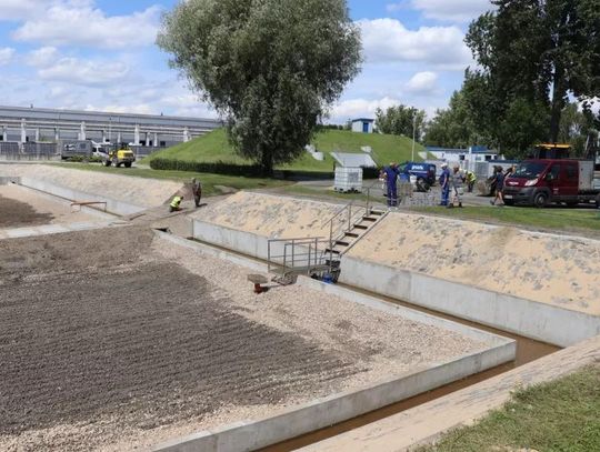 LEGIONOWO. Remont Stacji Uzdatniania Wody na Łajskach