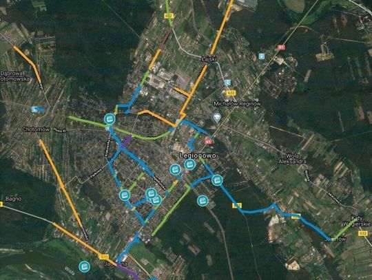 LEGIONOWO. Rowerowa mapa powiatu