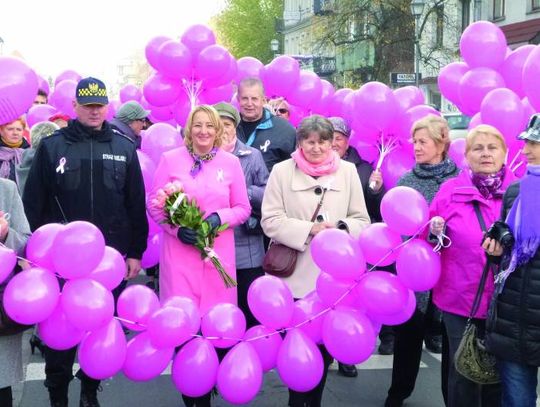LEGIONOWO. Różowy przemarsz
