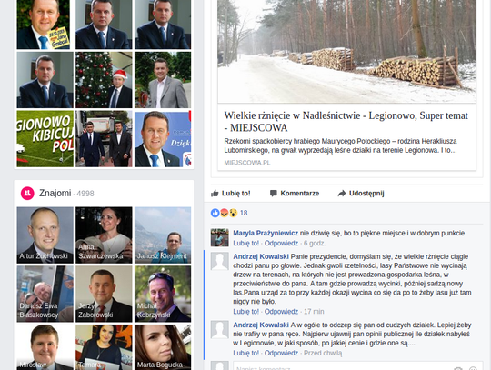 LEGIONOWO. Rządzący potrzebują działek?