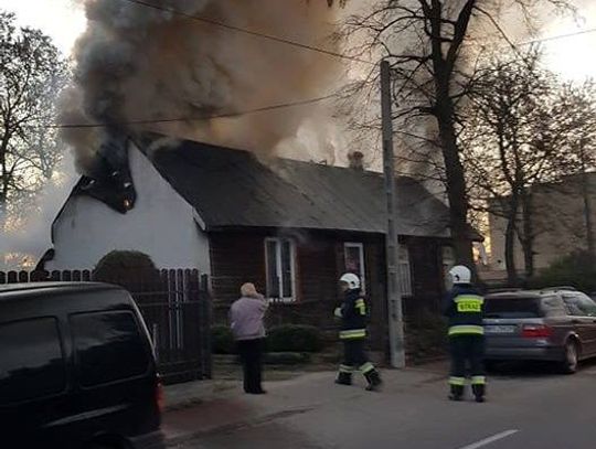 LEGIONOWO. Spłonął dom na Kościuszki