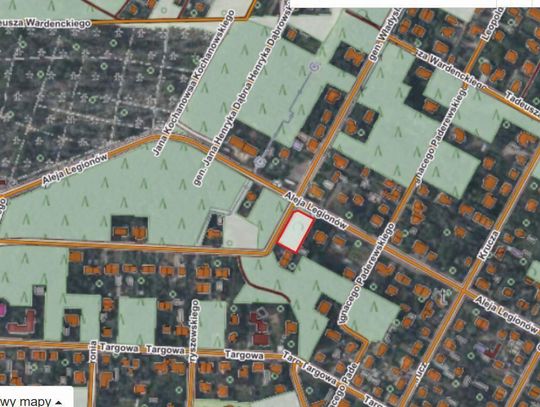 LEGIONOWO. Sprzedają leśne działki przy cmentarzu