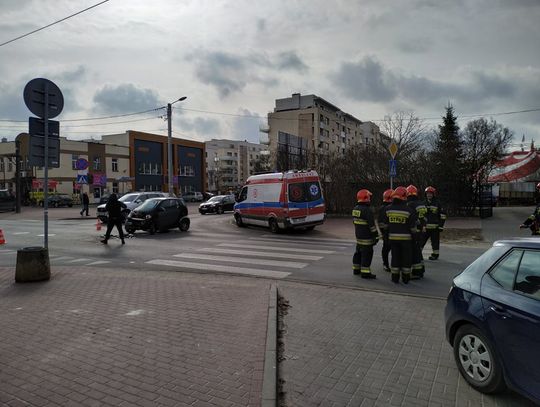 LEGIONOWO. Stłuczka na Słowackiego
