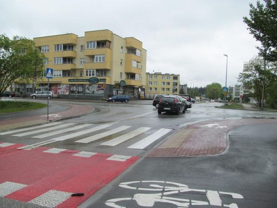 LEGIONOWO. Sygnalizacja świetlna na skrzyżowaniu Suwalna-Olszankowa