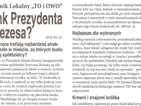 LEGIONOWO. Ulotkami w SML-W