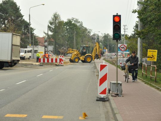 LEGIONOWO. Utrudnienia na Jagiellońskiej