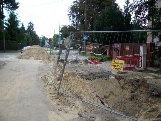 LEGIONOWO. Utrudnienia na Skorupki i Jana Matejki