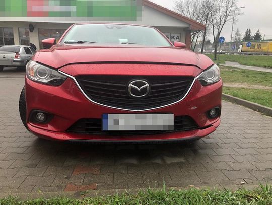 LEGIONOWO. W Legionowie odnaleźli skradzioną Mazdę