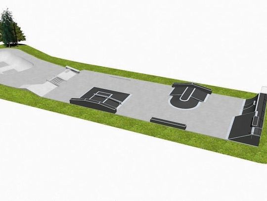 LEGIONOWO. Wizualizacja nowego skateparku. Skatepark na nowo