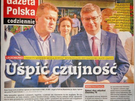 LEGIONOWO. Wyprzedaż majątku!
