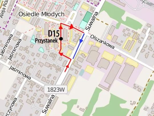 LEGIONOWO. Zamknięta pętla na os. Młodych! OBJAZDY!