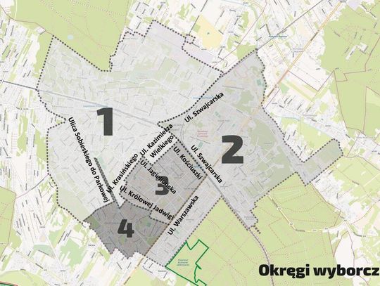 LEGIONOWO. Znamy nowe okręgi wyborcze