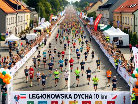 Legionowska Dycha: Największy bieg uliczny w powiecie legionowskim