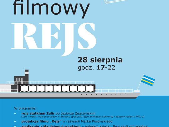 LEGIONOWSKI. 50 lat temu na wodach Jeziora Zegrzyńskiego kręcono kultową komedię „Rejs”. 