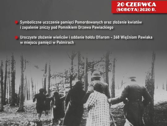 LEGIONOWSKI. 80. rocznica egzekucji Więźniów Pawiaka w Palmirach