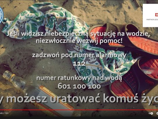 LEGIONOWSKI. Brutalnie prawdziwy spot WOPR -  "Pijesz. Wchodzisz. Toniesz." - kampania inspirowana prawdziwymi wydarzeniami
