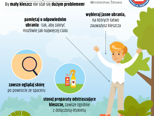 LEGIONOWSKI. By mały kleszcz nie stał się dużym problemem!